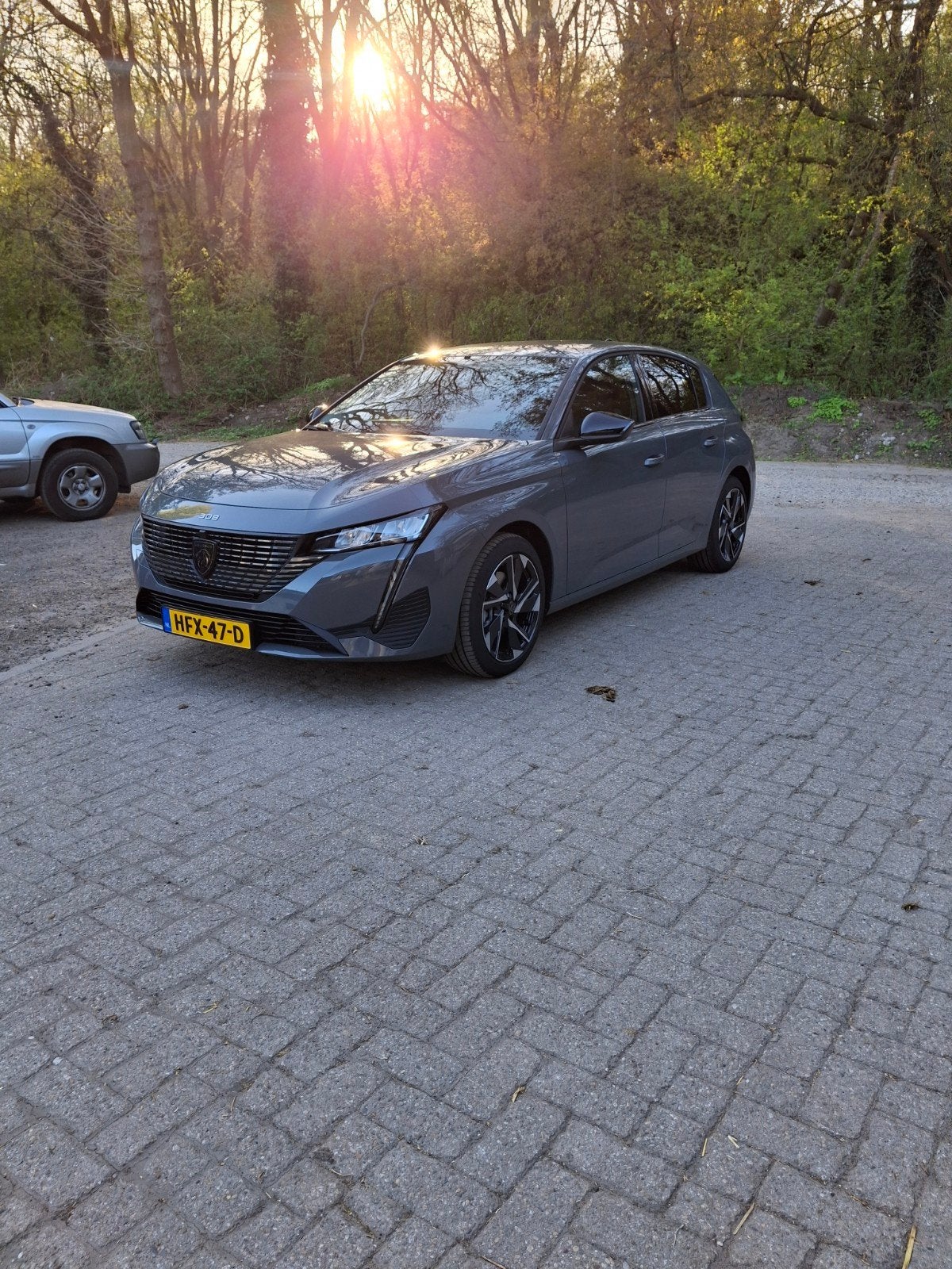 Peugeot 308 1.2 Hybrid 145pk E-dcs6 (private lease overname), 136 pk, Zwart, Leder en Stof, Origineel Nederlands