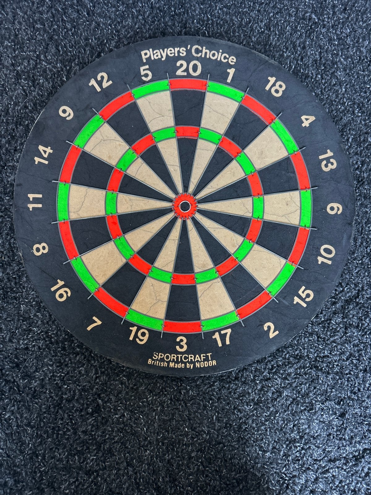 Sportcraft Bristle Dartbord - Players' Choice, Sport en Fitness, Ophalen of Verzenden, Gebruikt, Dartbord
