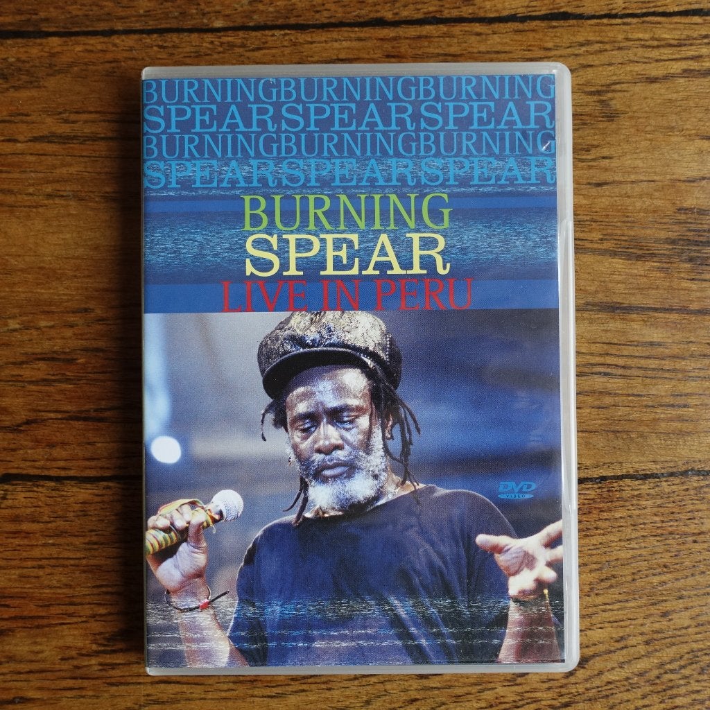Burning Spear Live in Peru / reggae DVD (als nieuw), Cd's en Dvd's, Alle leeftijden, Ophalen of Verzenden, Zo goed als nieuw, Inclusief doosje