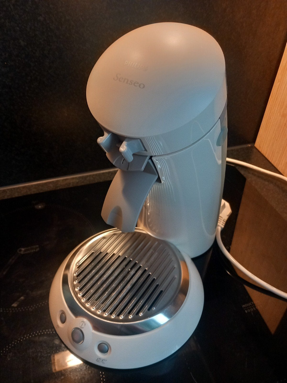 Philips Senseo koffiezetapparaat - Wit, Koffiepads en cups, Gebruikt, Koffiemachine, Ophalen of Verzenden