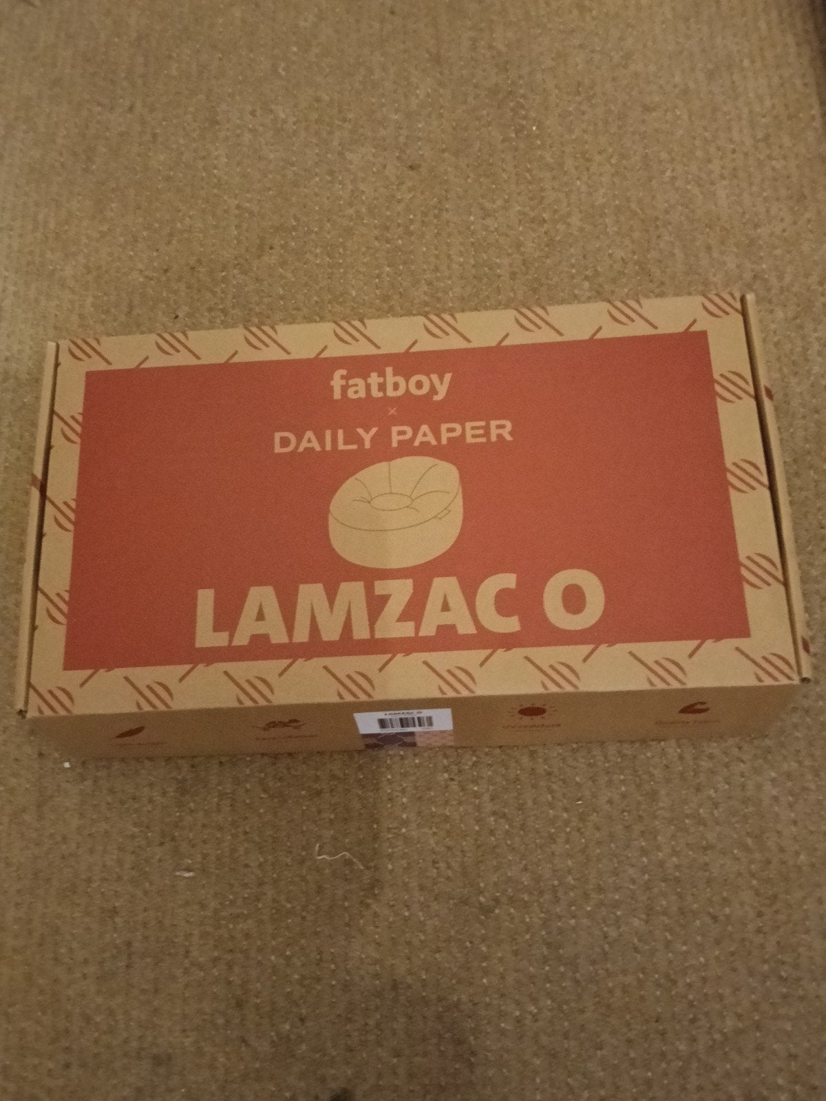 Daily Paper Lamzac opblaasbare fatboy zitzak, Ophalen of Verzenden, Nieuw