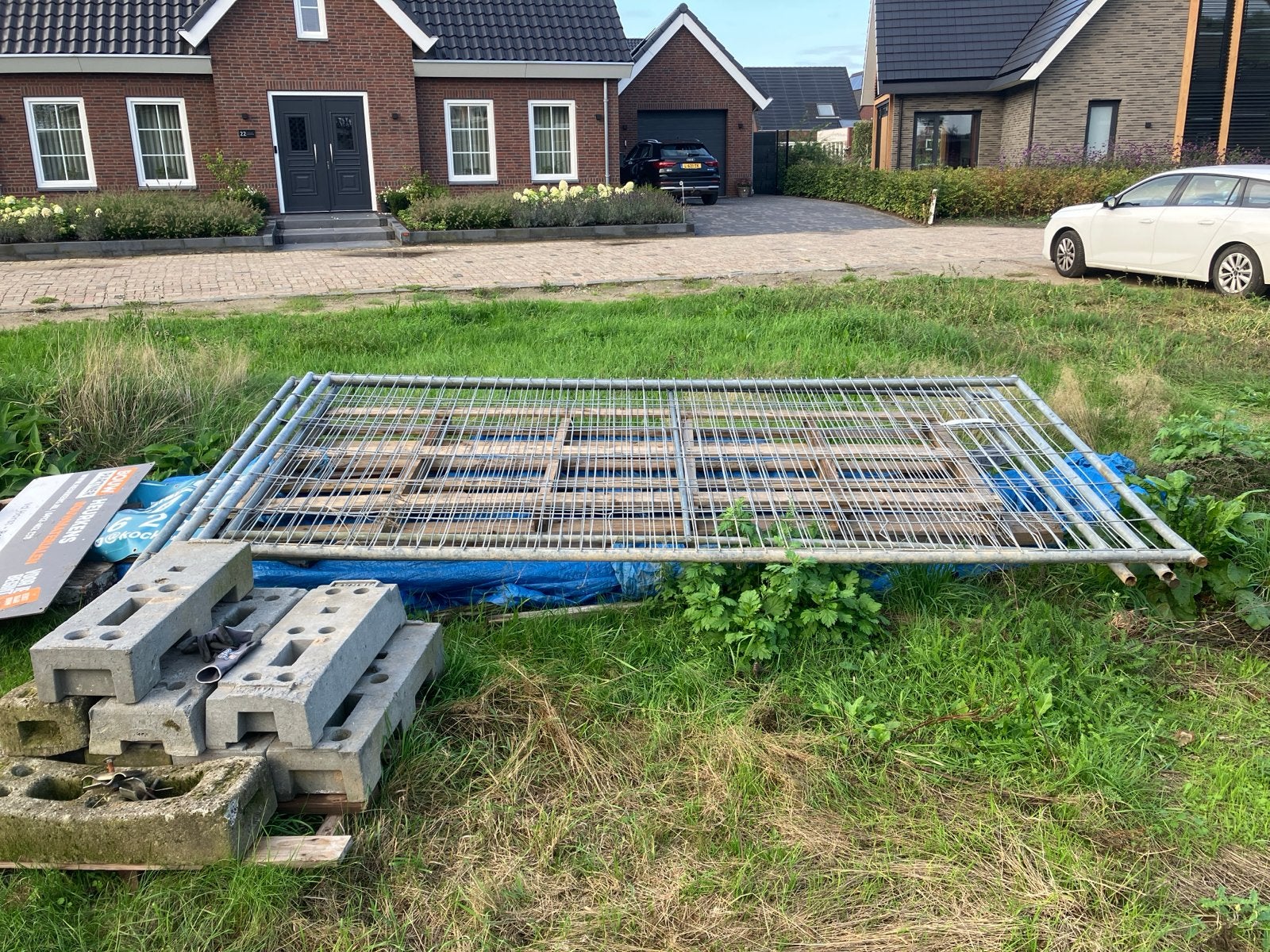 4 Bouwhekken inclusief voeten, Ophalen of Verzenden, Gebruikt, Overige typen