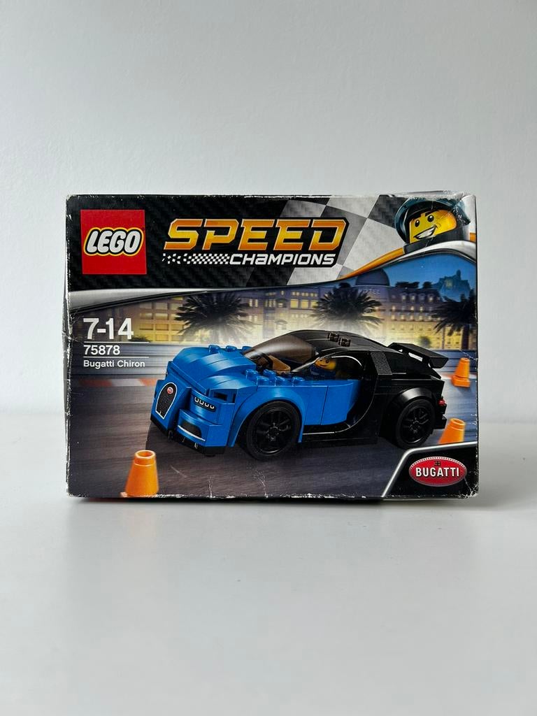 Lego 75878 - Lego Speed Champions Bugatti Chiron - *NIEUW*, Lego, Nieuw, Complete set, Compleet