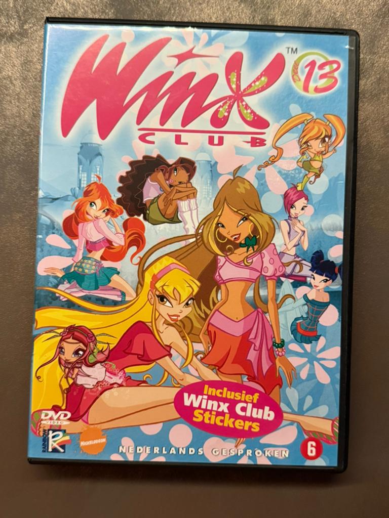 Winx Club DVD 13 - Nederlands Gesproken, Avontuur, Gebruikt, Ophalen of Verzenden, Vanaf 6 jaar