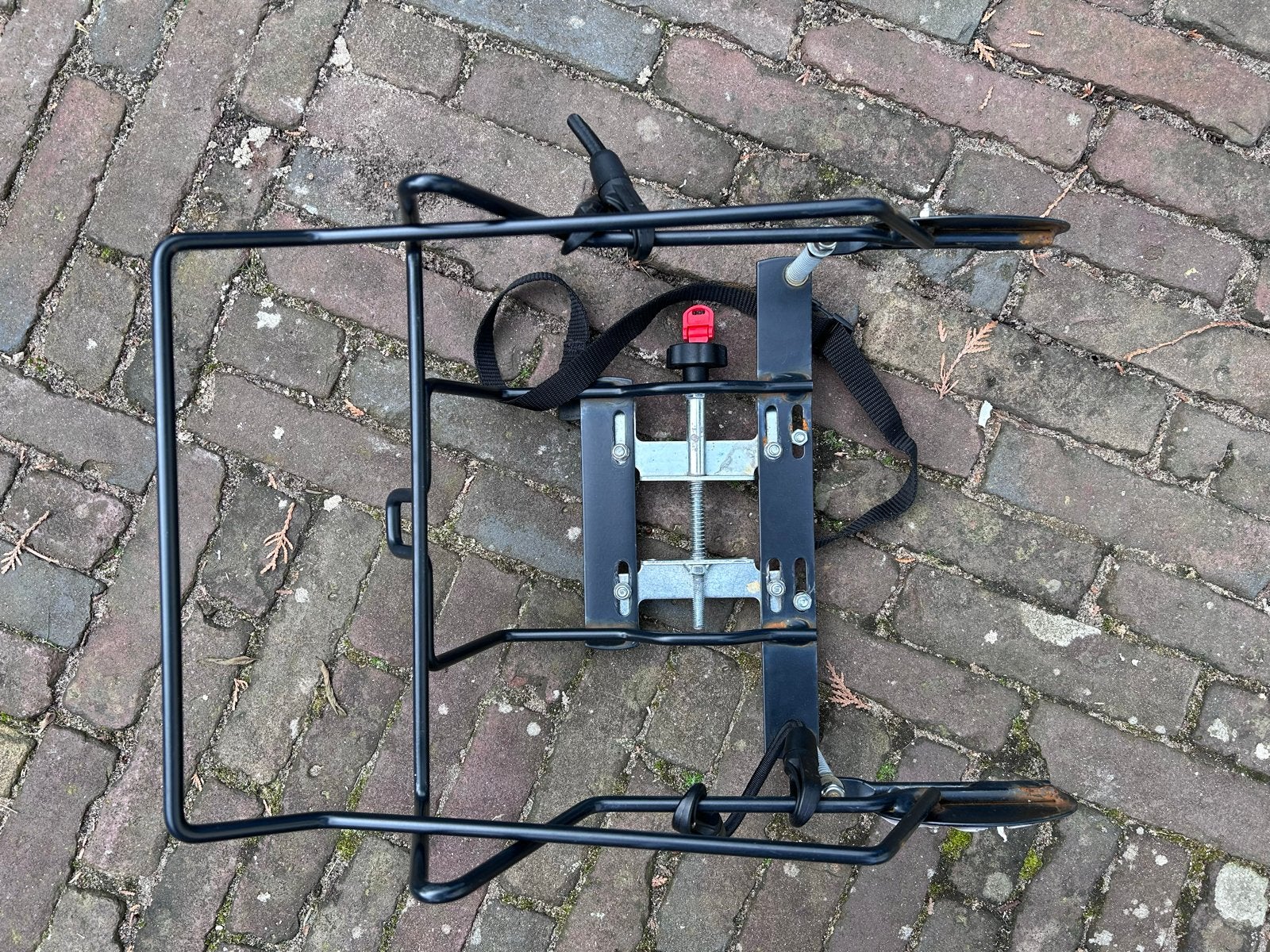 Steco baby mee, maxi cosi fietsendrager, Fietsen en Brommers, Fietsaccessoires | Fietsstoeltjes, Ophalen, Gebruikt, 0 t/m 10 kg