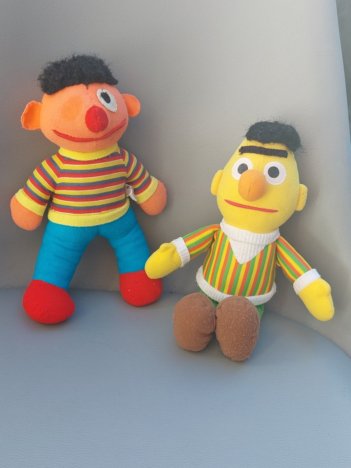 Ernie en Bert Sesamstraat knuffels, Kinderen en Baby's, Gebruikt, Overige merken, Overige karakters, Overige typen