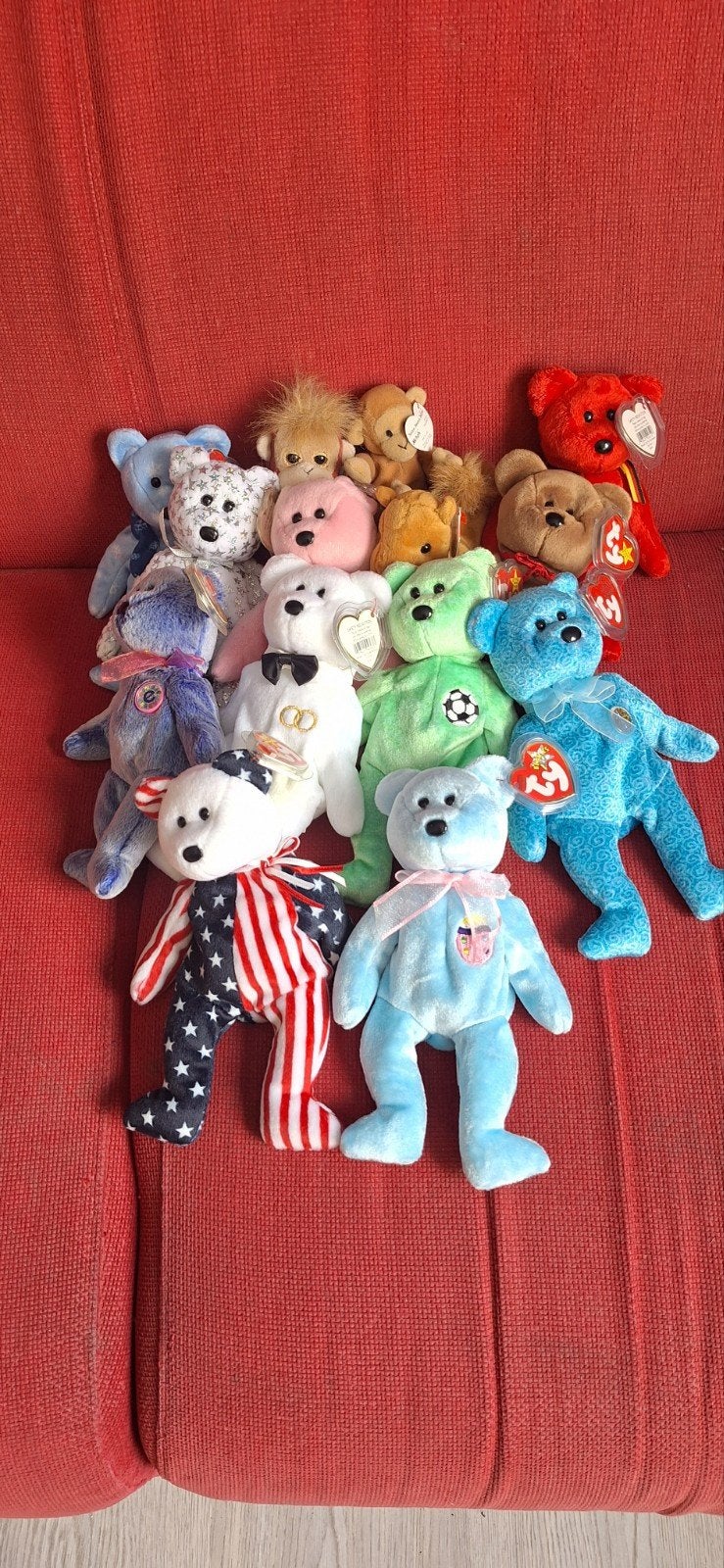 Ty Beanie Babies Collectie Knuffels €3ps, Kinderen en Baby's, Speelgoed | Knuffels en Pluche, Beer, Nieuw, Ophalen of Verzenden