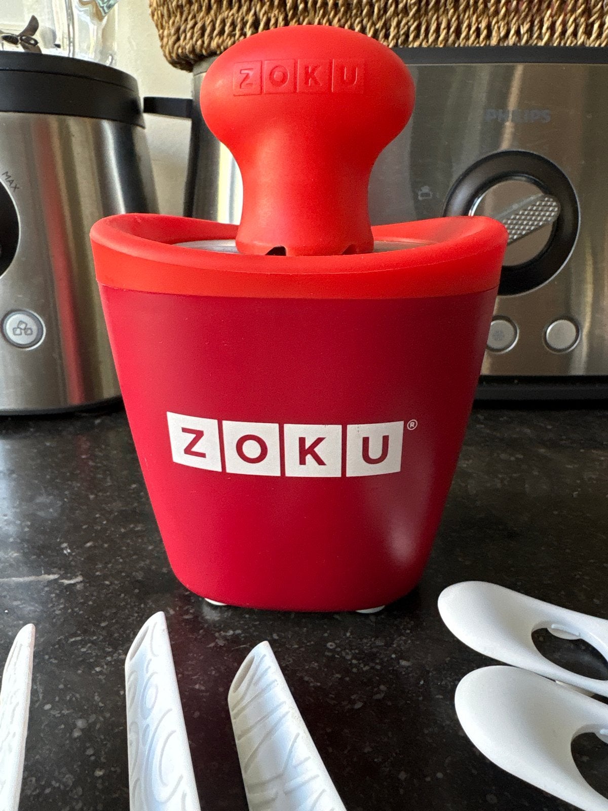 Ijsjesmaker Zoku Quick Pop - Maak snel ijslolly's!, Ophalen, Zo goed als nieuw