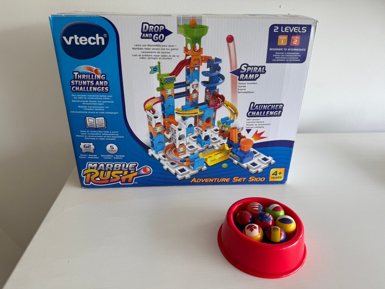 Vtech marble rush knikkerbaan, Ophalen, Zo goed als nieuw