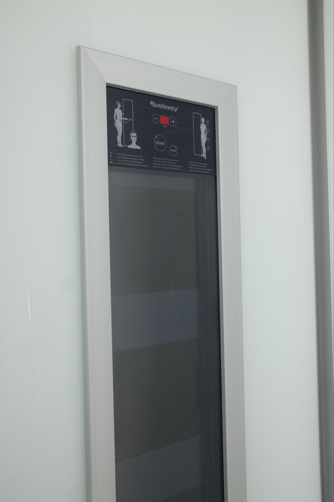 Sunshower met regendouche en zijsproeiers, Ophalen, Gebruikt, Met douche