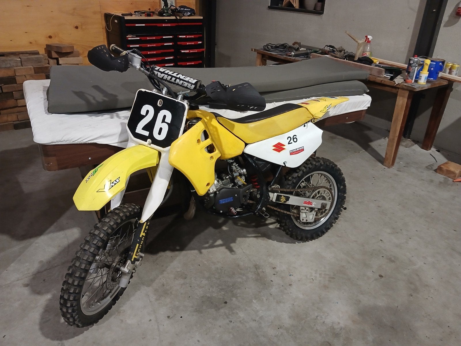 suzuki rm 80 2001, Ophalen, Gebruikt, 80 cc, 5 versnellingen
