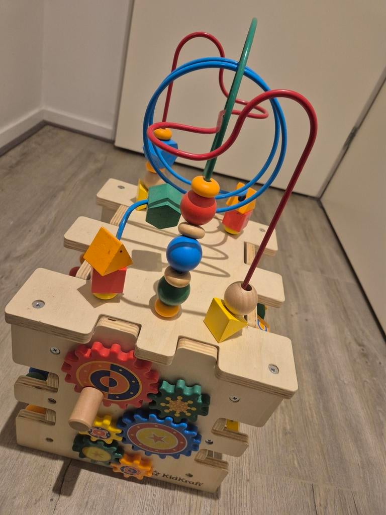 Kidkraft deluxe Activity Cube, Kinderen en Baby's, Speelgoed | Houten speelgoed, Ophalen, Zo goed als nieuw