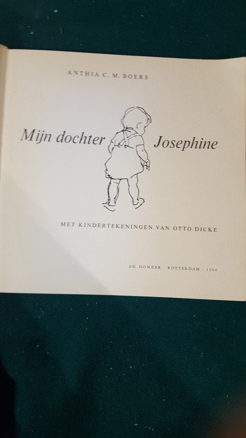 boek , mijn dochter josephine, Ophalen of Verzenden