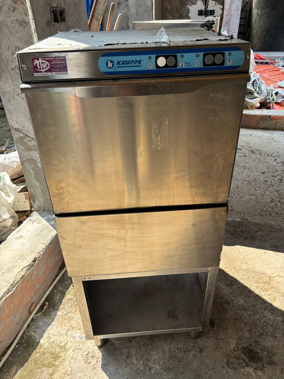 Krupps E55 professionele vaatwasser - Gebruikt, Ophalen, Gebruikt, 85 tot 90 cm, 45 tot 60 cm