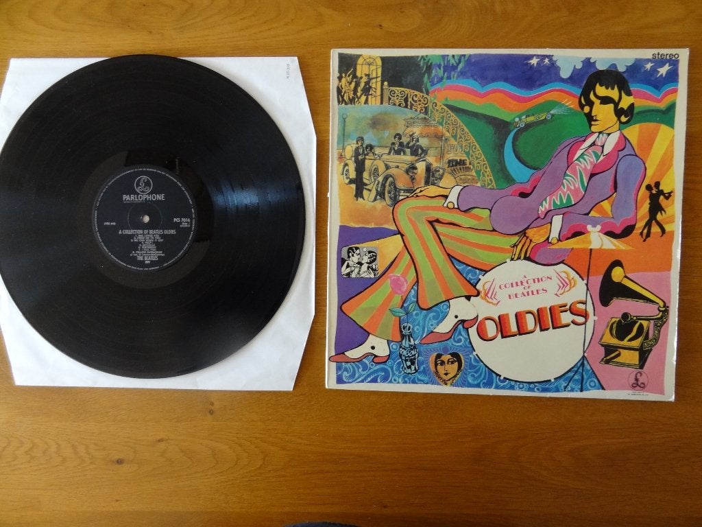 LP The beatles - A collection of Beatles oldies, Ophalen of Verzenden, LP
