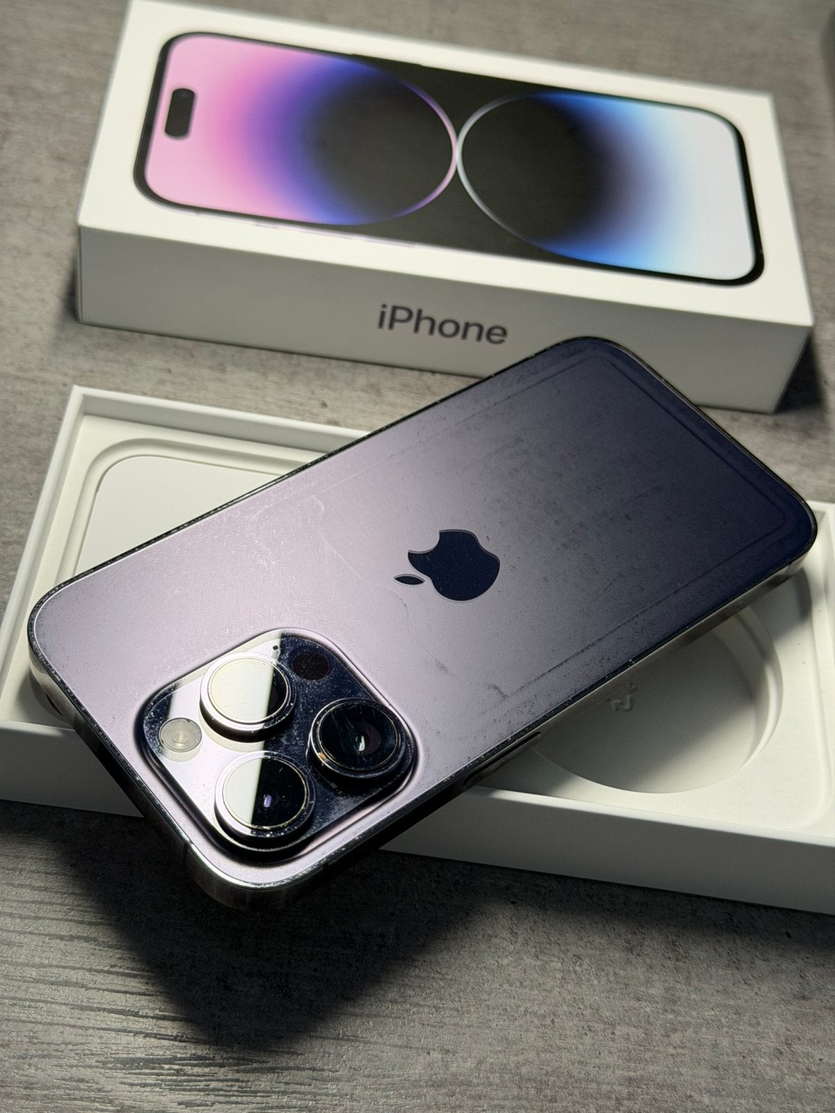  Apple iphone 14 Pro Deep Purple 128GB, Apple, Paars, Ophalen of Verzenden, Apple