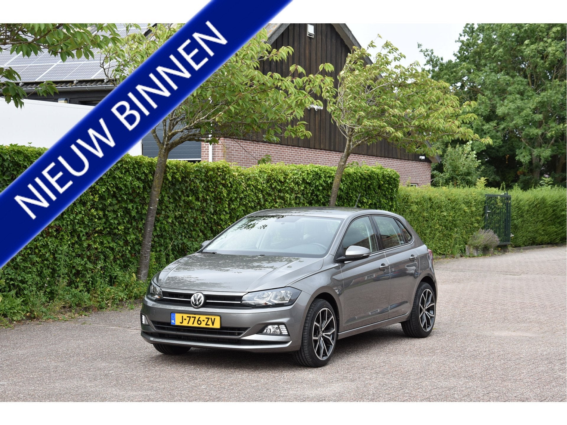 Volkswagen Polo 1.0 TSI 96 PK NAP Navi Carplay garantie Tops, Stof, Gebruikt, Met garantie (alle), 1055 kg