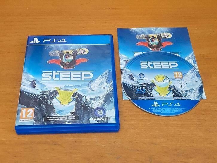PS4 | STEEP, Spelcomputers en Games, Games | Sony PlayStation 4, Gebruikt, Vanaf 18 jaar, 1 speler, Racen en Vliegen