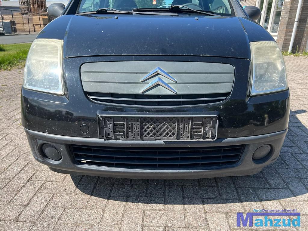 CITROEN C2 Zwart EXYB voorbumper 2002-2010, Auto-onderdelen, Gebruikt, Citroën, Ophalen of Verzenden, Bumper