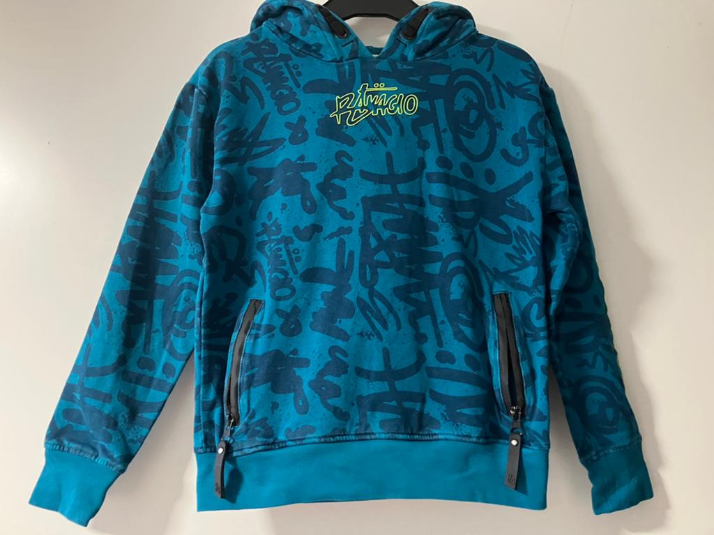In zeer goede staat ravagio trui / hoodie maat 128/134, Ophalen of Verzenden, Zo goed als nieuw, Jongen, Trui of Vest