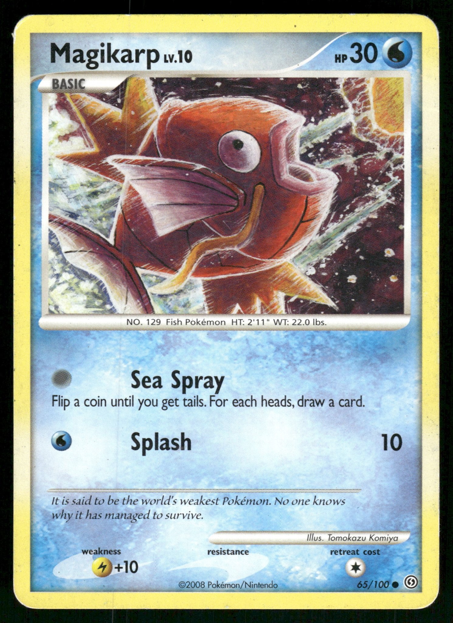 Magikarp 65/100 - Stormfront (EX), Verzenden, Gebruikt