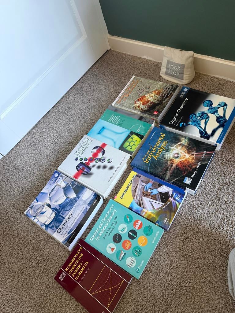Scheikunde boeken HBO - Diverse titels, Boeken, Ophalen of Verzenden, Beta, Gelezen, HBO
