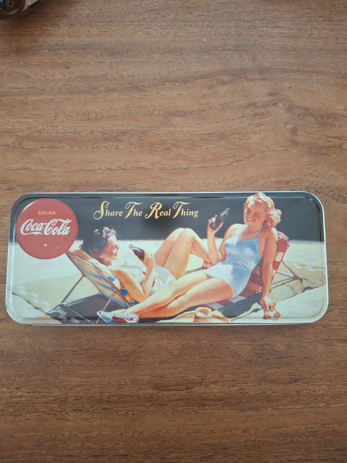 Vintage Coca-Cola blikje - Share The Real Thing, Ophalen