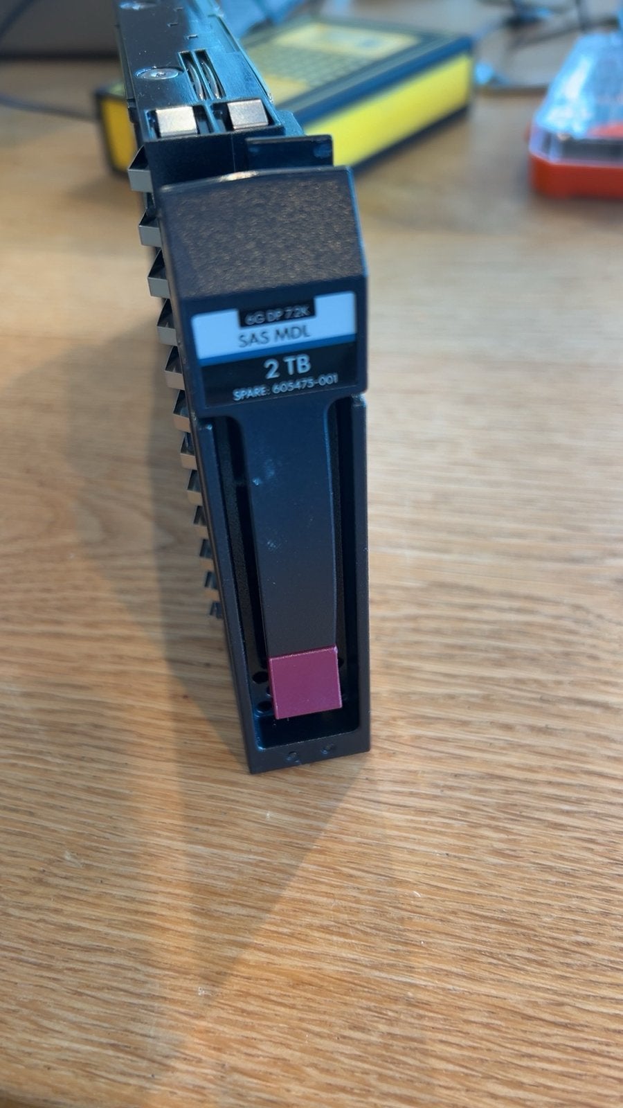 HP 2TB SAS MDL HDD - Interne schijf voor servers, Ophalen, Intern, Gebruikt, SAS