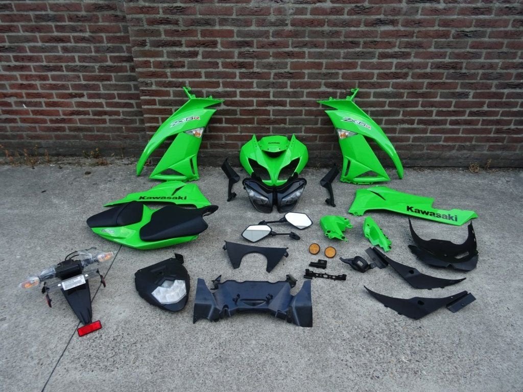 Complete Kuipset / Kappen set Kawasaki ZX6R 2009-2010-2011 >, -, -, Nieuw, Ophalen of Verzenden