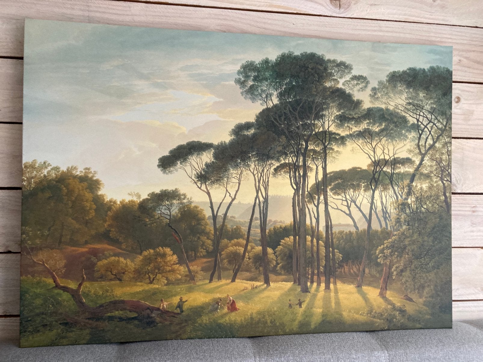 Mooi groot schilderij 100-70  canvas, Ophalen, Zo goed als nieuw