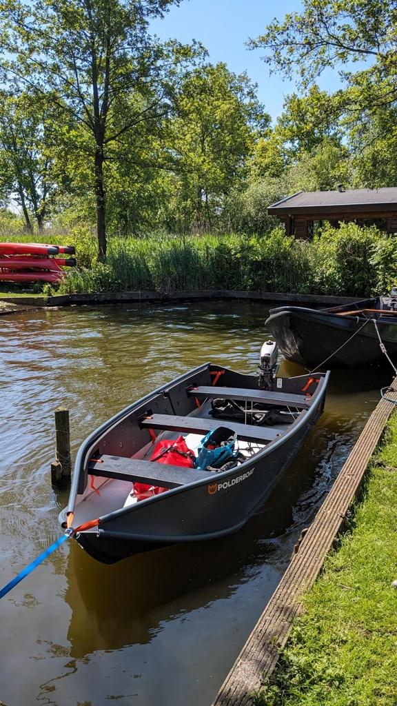 Vouwboot, visboot, Polderboat, als nieuw, Ophalen, Zo goed als nieuw