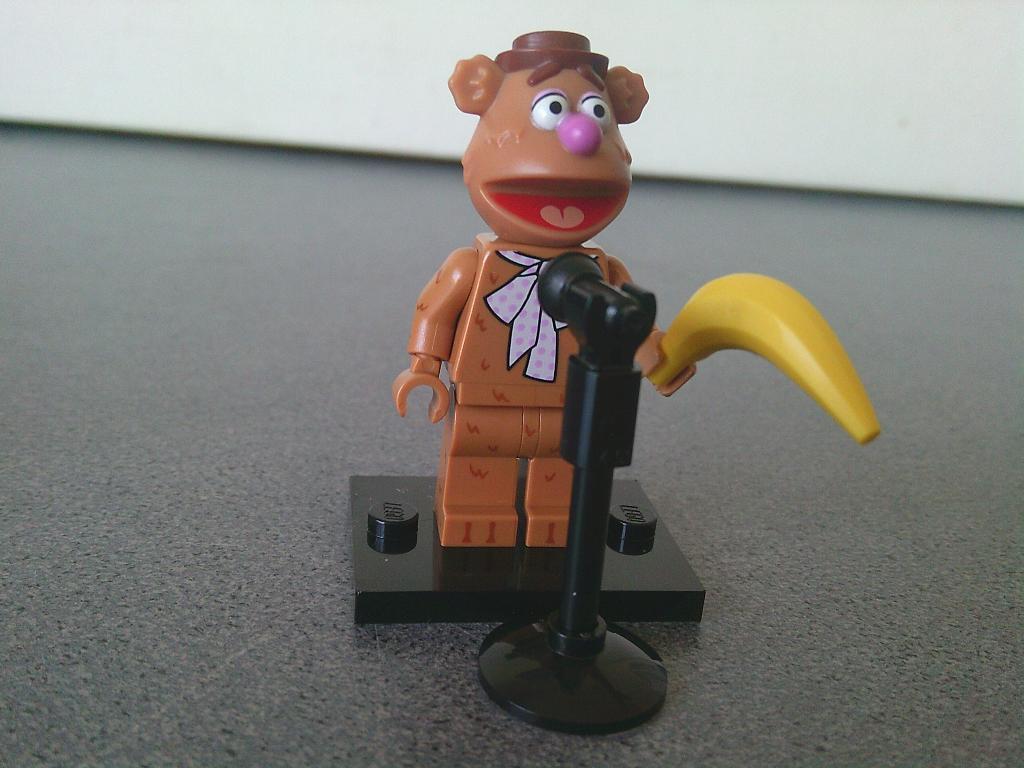 Lego Minifiguur CMF serie Muppets: Fozzie Bear   71033, Verzenden, Lego, Nieuw, Minifiguren serie