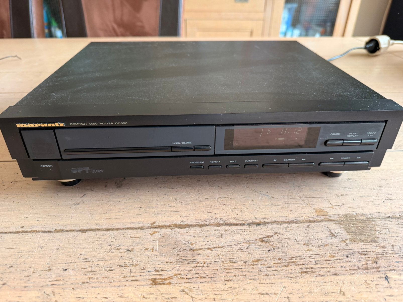 Marantz cd-593 cd-speler zie foto’s, Ophalen of Verzenden, Zo goed als nieuw, Marantz