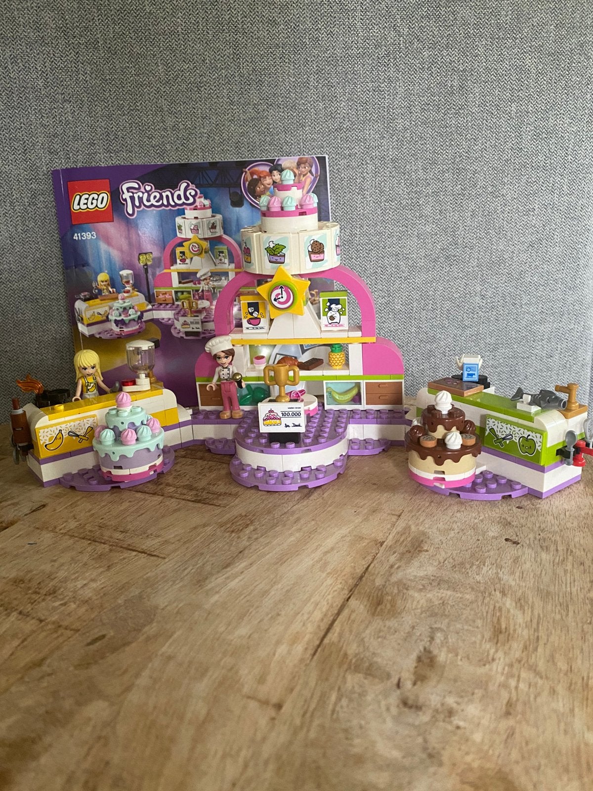 Lego friends bakwedstrijd 41393, Kinderen en Baby's, Gebruikt, Lego, Friends, Ophalen of Verzenden
