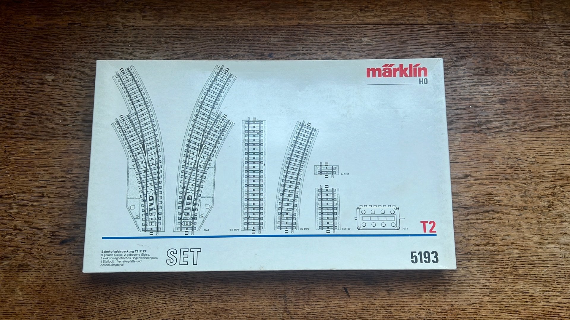Marklin set (5193), Ophalen of Verzenden, Zo goed als nieuw, Märklin, Transformator of Voeding