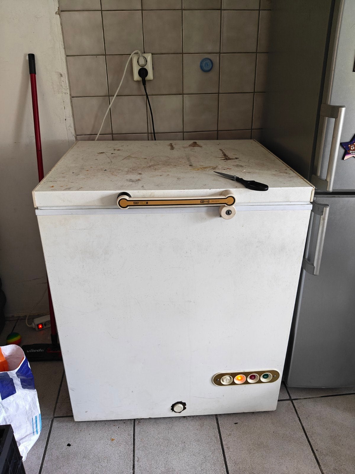 Diepvrieskist - Werkt nog goed, Witgoed en Apparatuur, Vriezers en Diepvrieskisten, Ophalen, Vrieskist, Gebruikt, Minder dan 60 cm