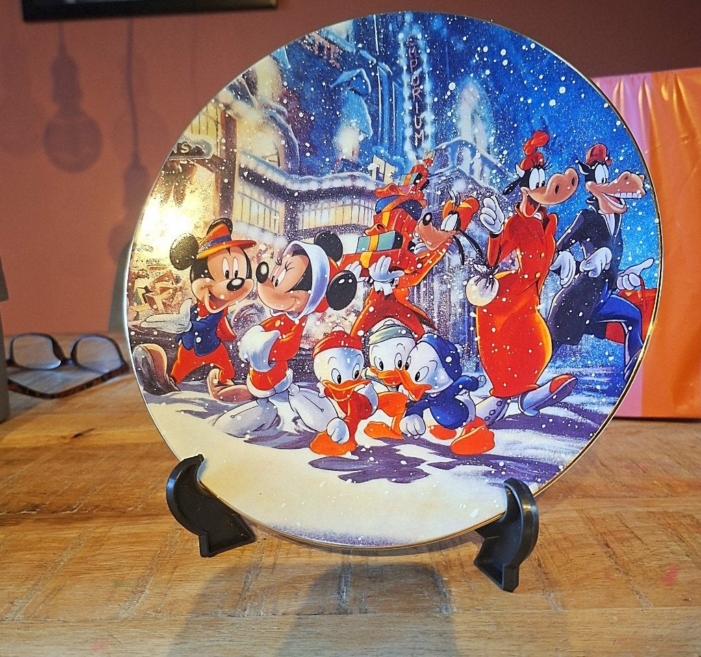 Decoratie bord kerst Disney, Ophalen of Verzenden, Zo goed als nieuw