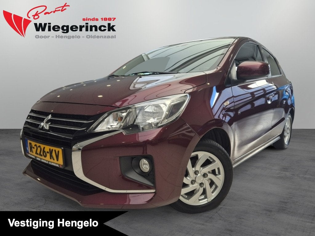 Mitsubishi Space Star 1.2 Dynamic, Automaat, 12 maanden, Stof, Gebruikt