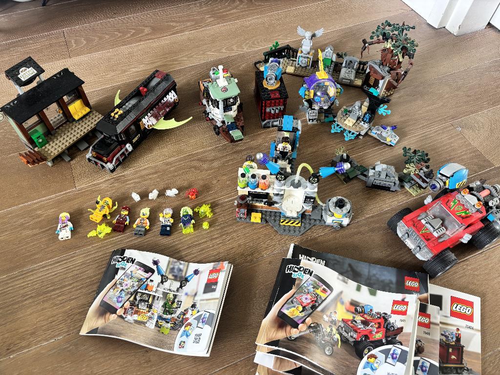 Lego Hidden Side: diverse sets, Overige thema's, Lego, Ophalen of Verzenden, Zo goed als nieuw