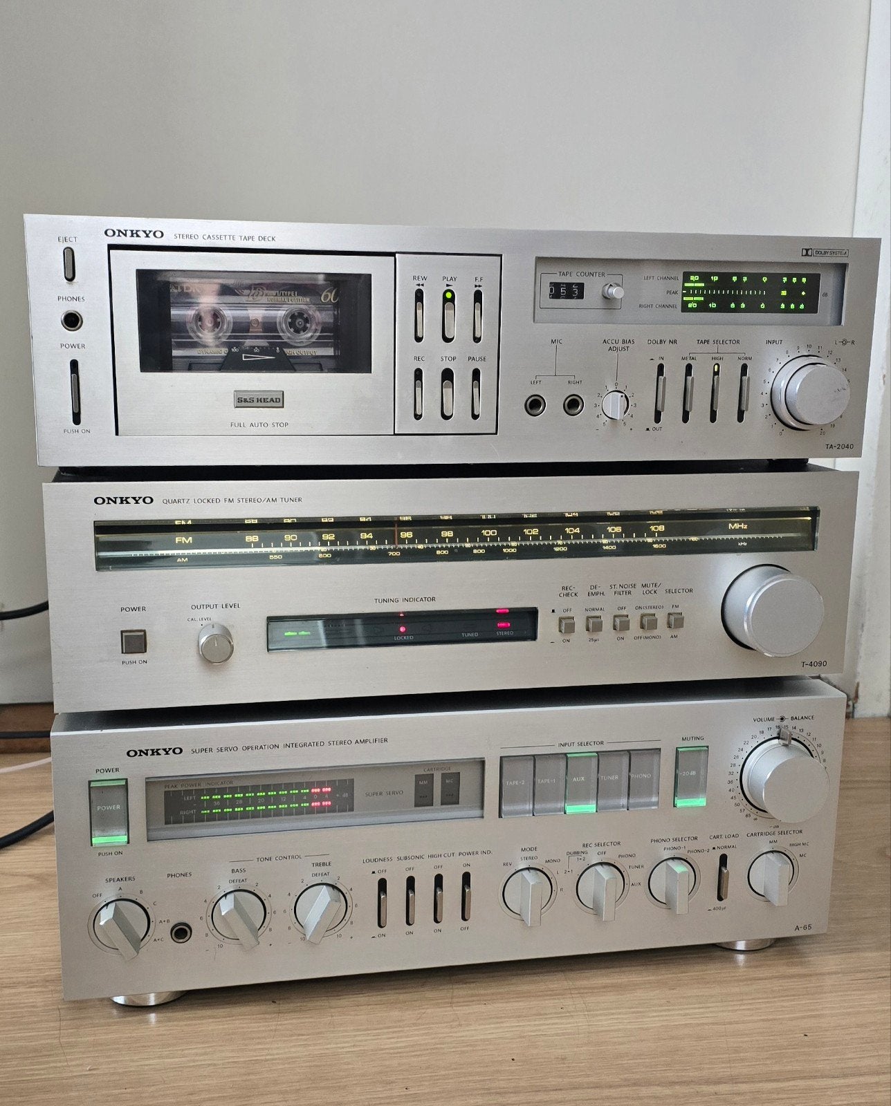 Onkyo A-65, Ophalen