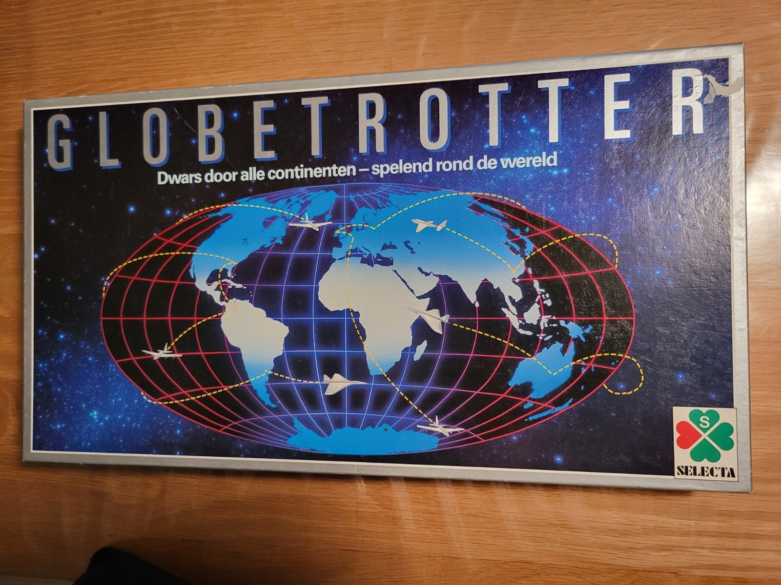 Globetrotter Bordspel - Dwars door alle continenten, Ophalen of Verzenden, Gebruikt, Selecta