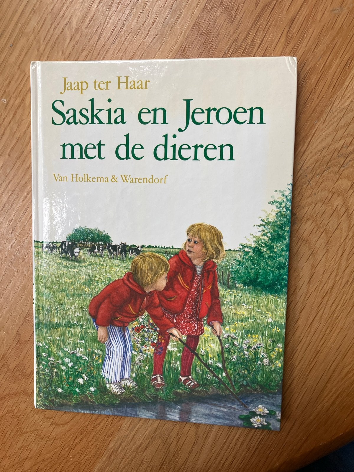 Saskia en Jeroen met de dieren - Jaap ter Haar, Ophalen of Verzenden, Gelezen, Fictie algemeen