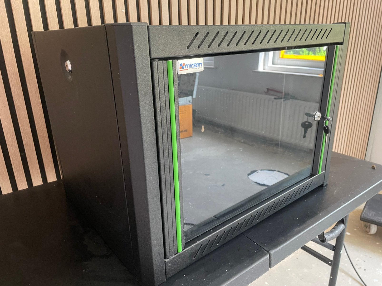 Mirsan 9U patchkast/wandkast zo goed als nieuw., Ophalen of Verzenden, Zo goed als nieuw