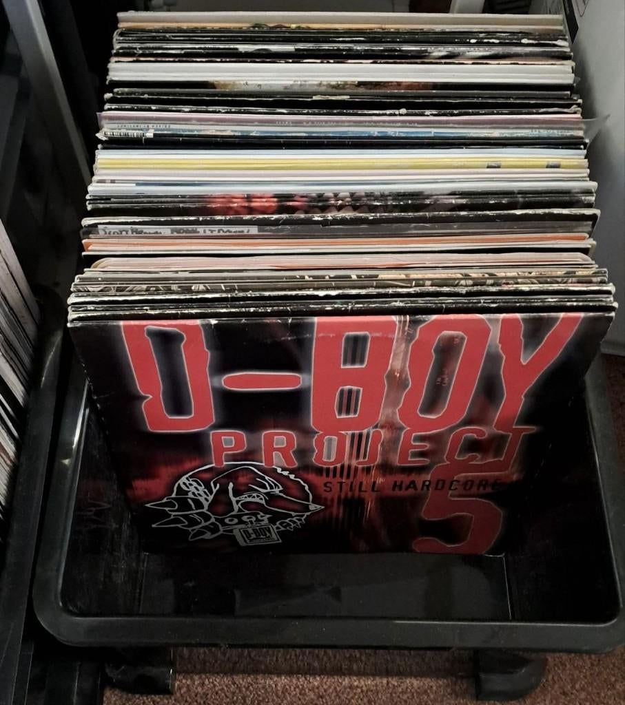 Traxtorm, D-Boy etc. Italiaanse hardcore gabber vinyl, Cd's en Dvd's, Vinyl | Dance en House, Overige genres, Picture disc, Zo goed als nieuw