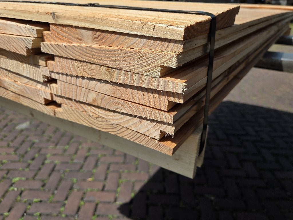 35 planken Douglas Zweeds rabat 2.20 meter lang – nr: TP162, Ophalen, Nieuw, 180 tot 250 cm, Planken