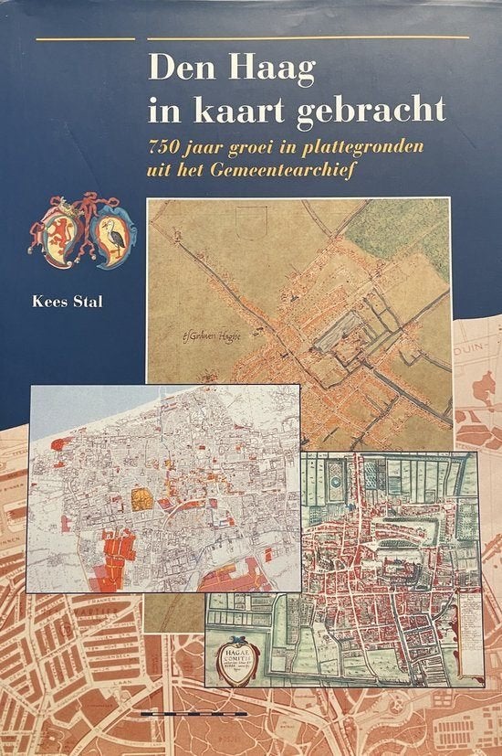 Den haag in kaart gebracht., Boeken, Ophalen of Verzenden, 14e eeuw of eerder, Zo goed als nieuw