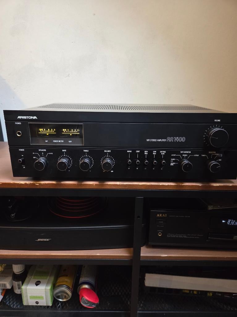 Aristona AR 1400 versterker met Phillips 22RH 482 speakers., Ophalen, Philips, Losse componenten, Zo goed als nieuw
