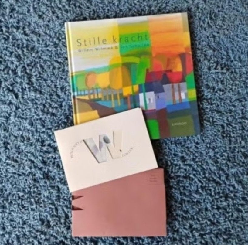 Willem Wilmink (gesigneerd) 'spelende meisjes én boek, Ophalen, Diverse auteurs, Zo goed als nieuw, Nederland