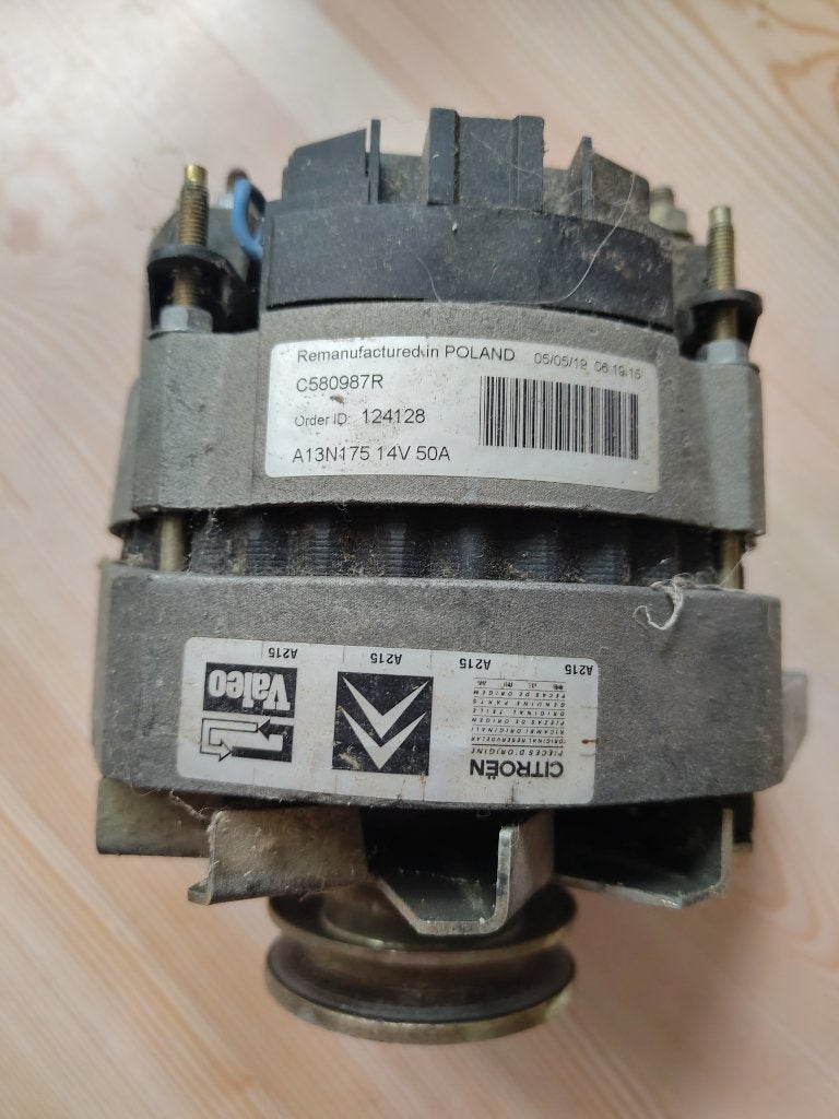 Dynamo Citroen BX (gereviseerd), Auto-onderdelen, Ophalen of Verzenden, Gereviseerd, Citroën