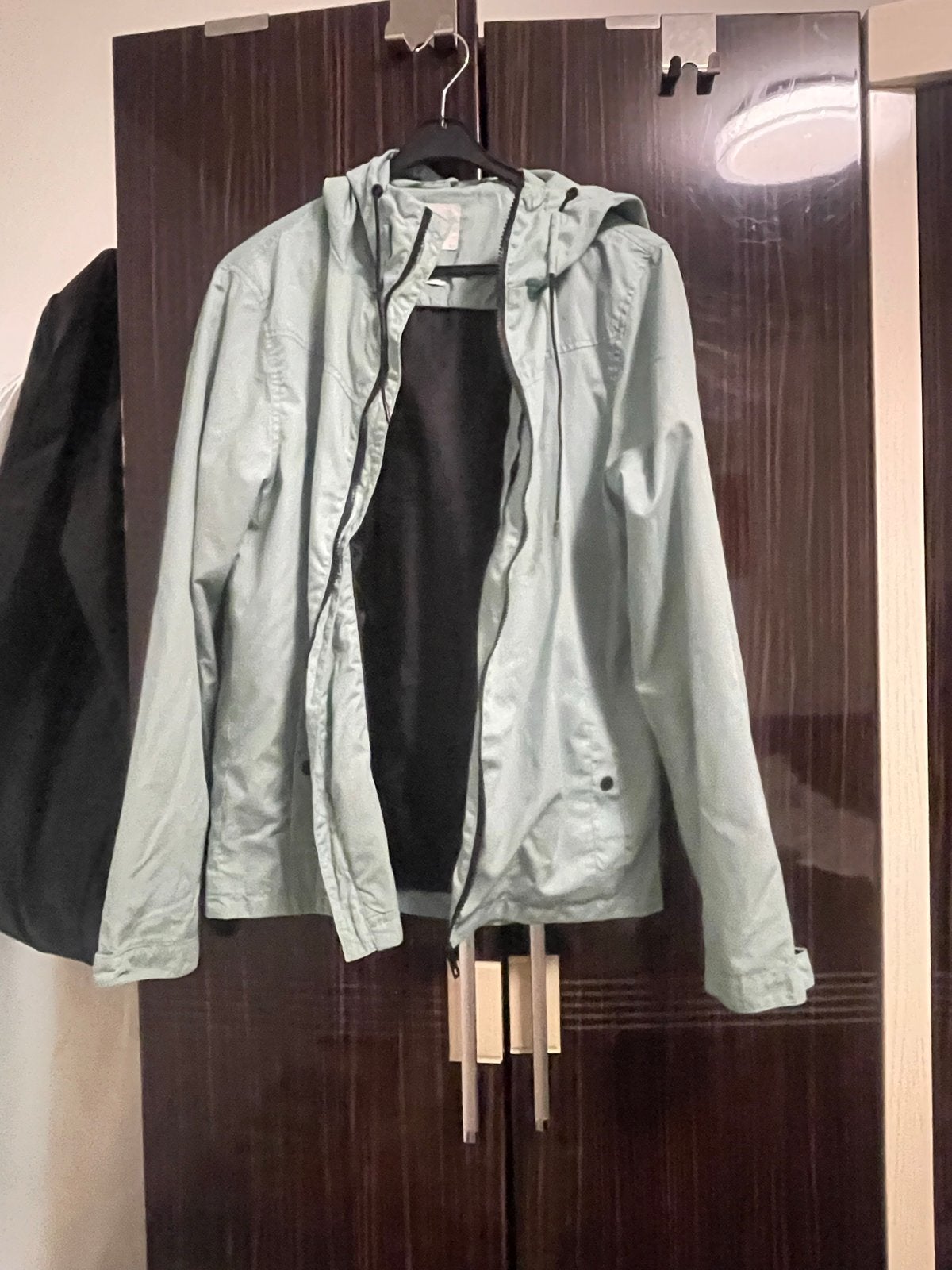 Anti Blue Lichtblauw Jas Maat M, Kleding | Dames, Ophalen of Verzenden, Zo goed als nieuw, Maat 38/40 (M), Groen